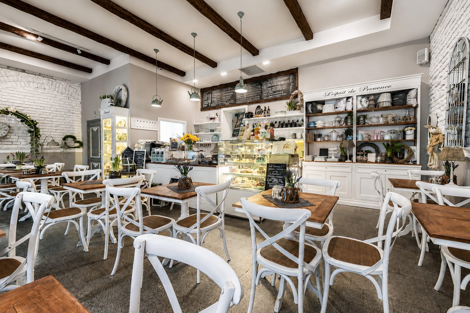 Maison du Café, widok ogólny